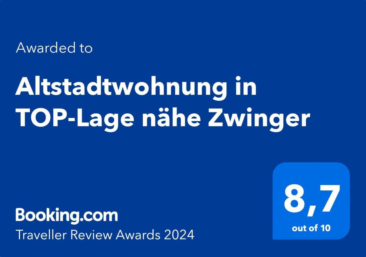 Altstadtwohnung In Top-Lage Naehe Zwinger Dresda Esterno foto